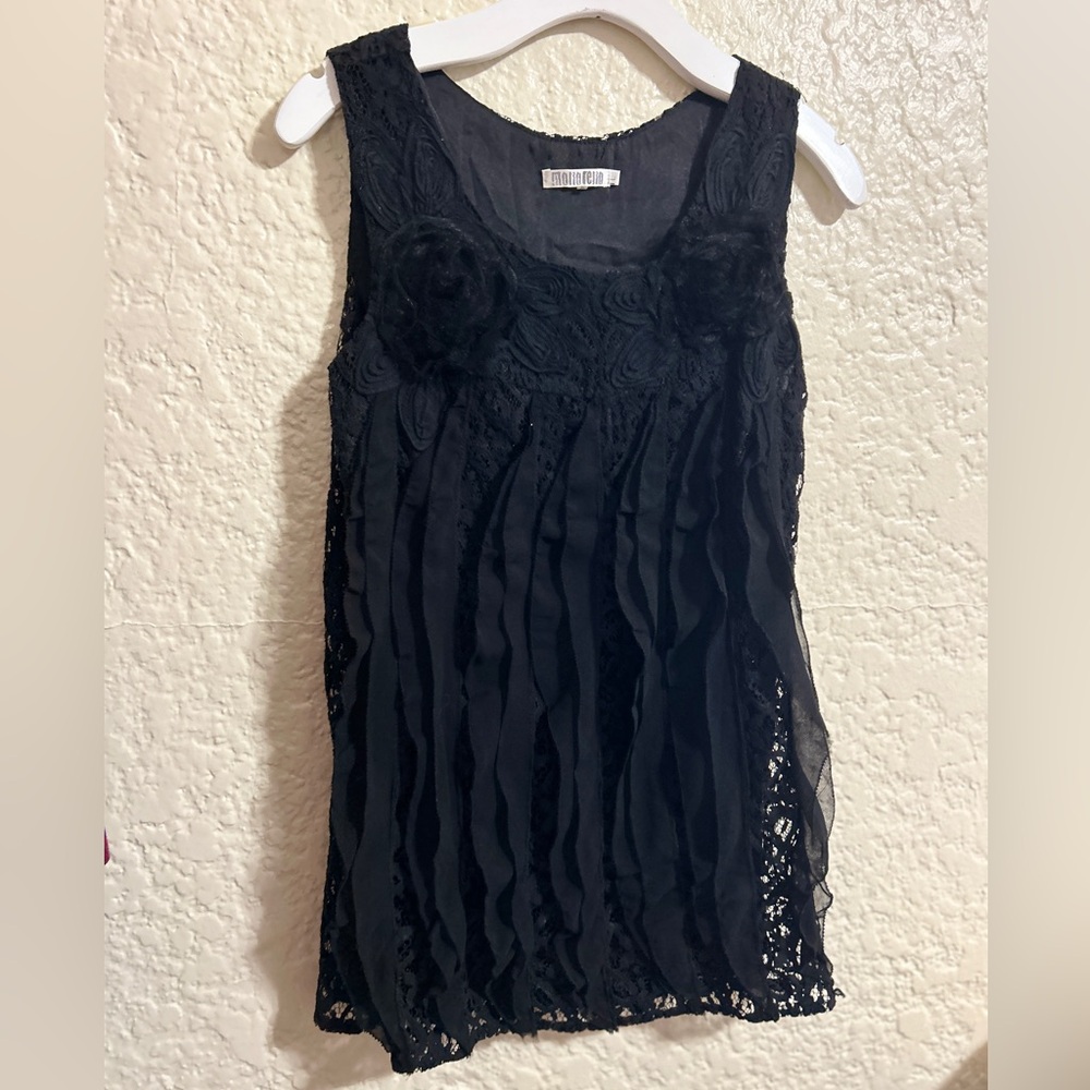 Women’s‎ Monoreno black sleeveless top size large